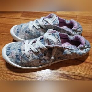 Bobs by Skechers Cat Themed Shoes Women Size 7